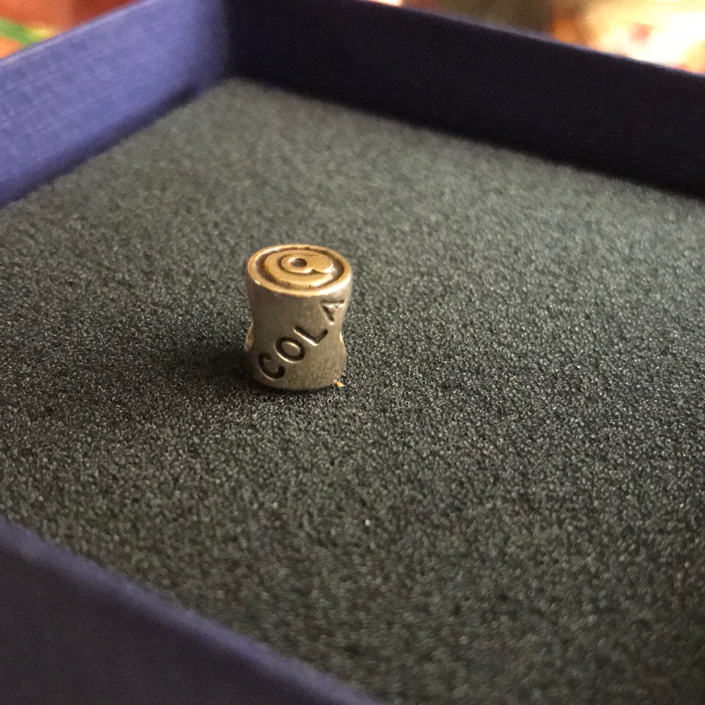 Cola can pandora charm